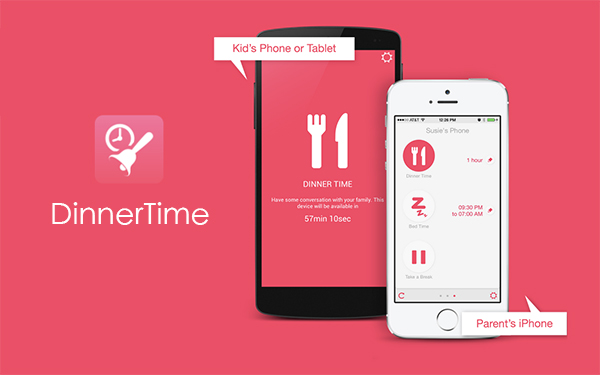 DinnerTime app-管不住小孩玩手机？这里有一招… #Android #iOS