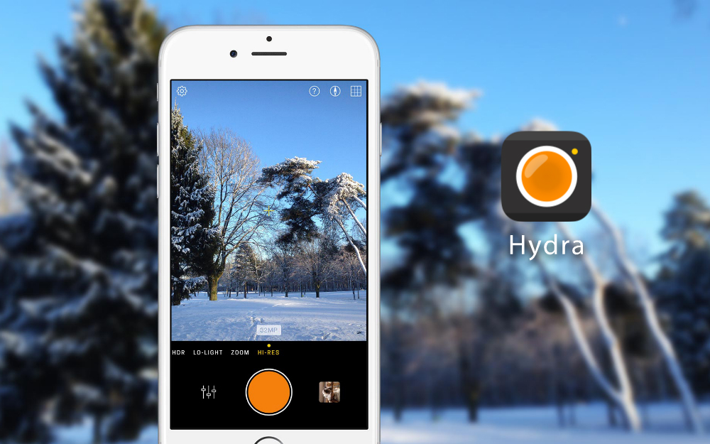 Hydra 评测 app-用 iPod touch 为你展示 ｢摄影黑科技｣ #iOS