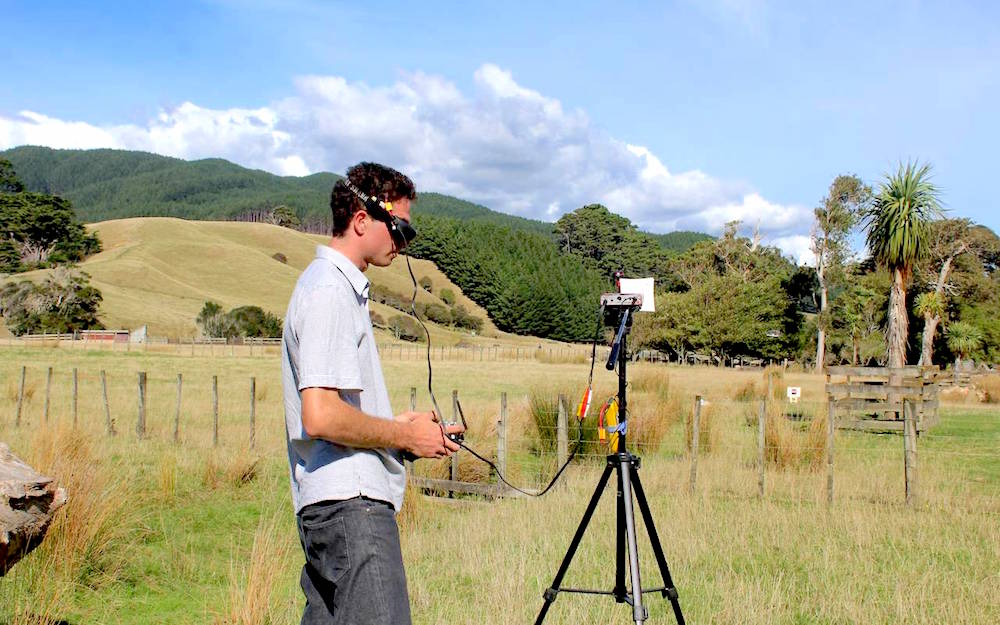 goggles drone sheep